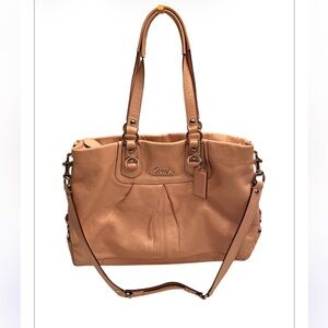 Coach Ashley F15513 Light Pink Crossbody/Shoulder Bag